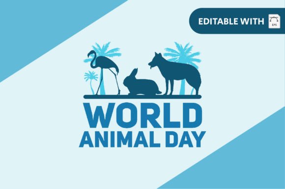 Animal Day Logo: World Animal Day #18 Design Asset