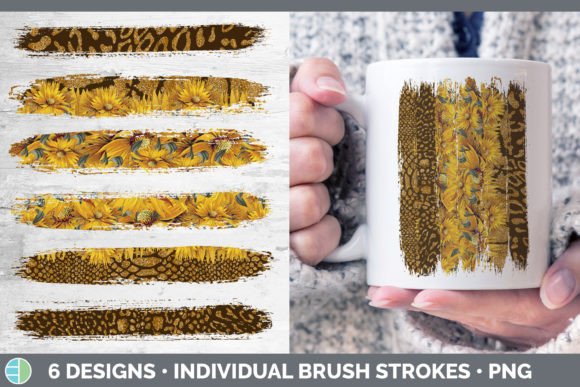 Animal Print Sunflower Brush Strokes: Design Guide