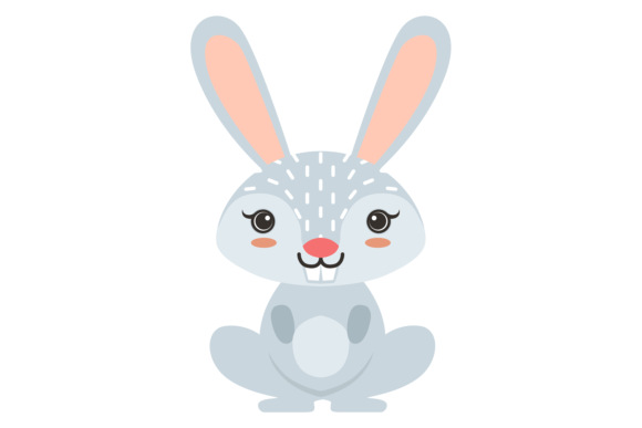 Bunny Character: A Cute Cartoon Animal Font for Playful Brands