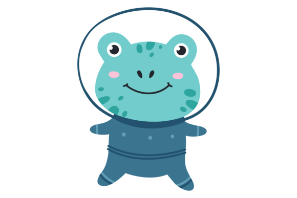 Cute Frog Astronaut: The Adorable Font for Creative Projects