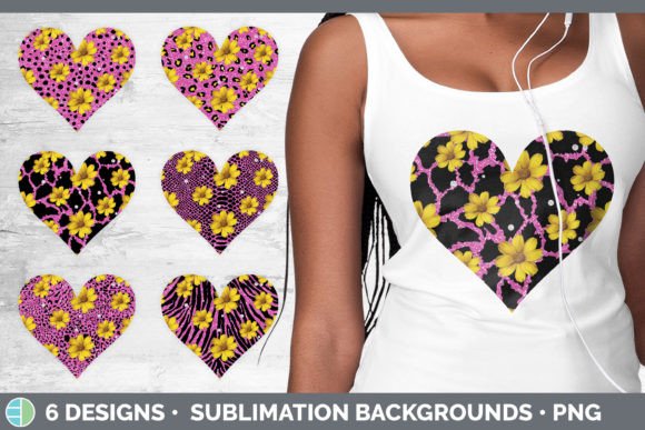 Pink Animal Print Hearts Clipart: Bold & Playful Design