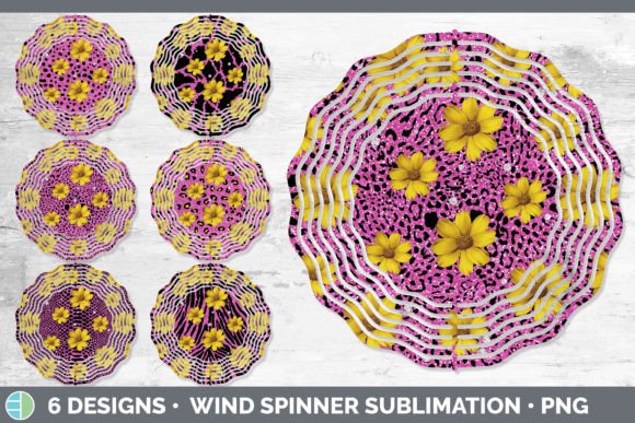 Pink Animal Print Wind Spinner | Sublima: A Bold Design Asset